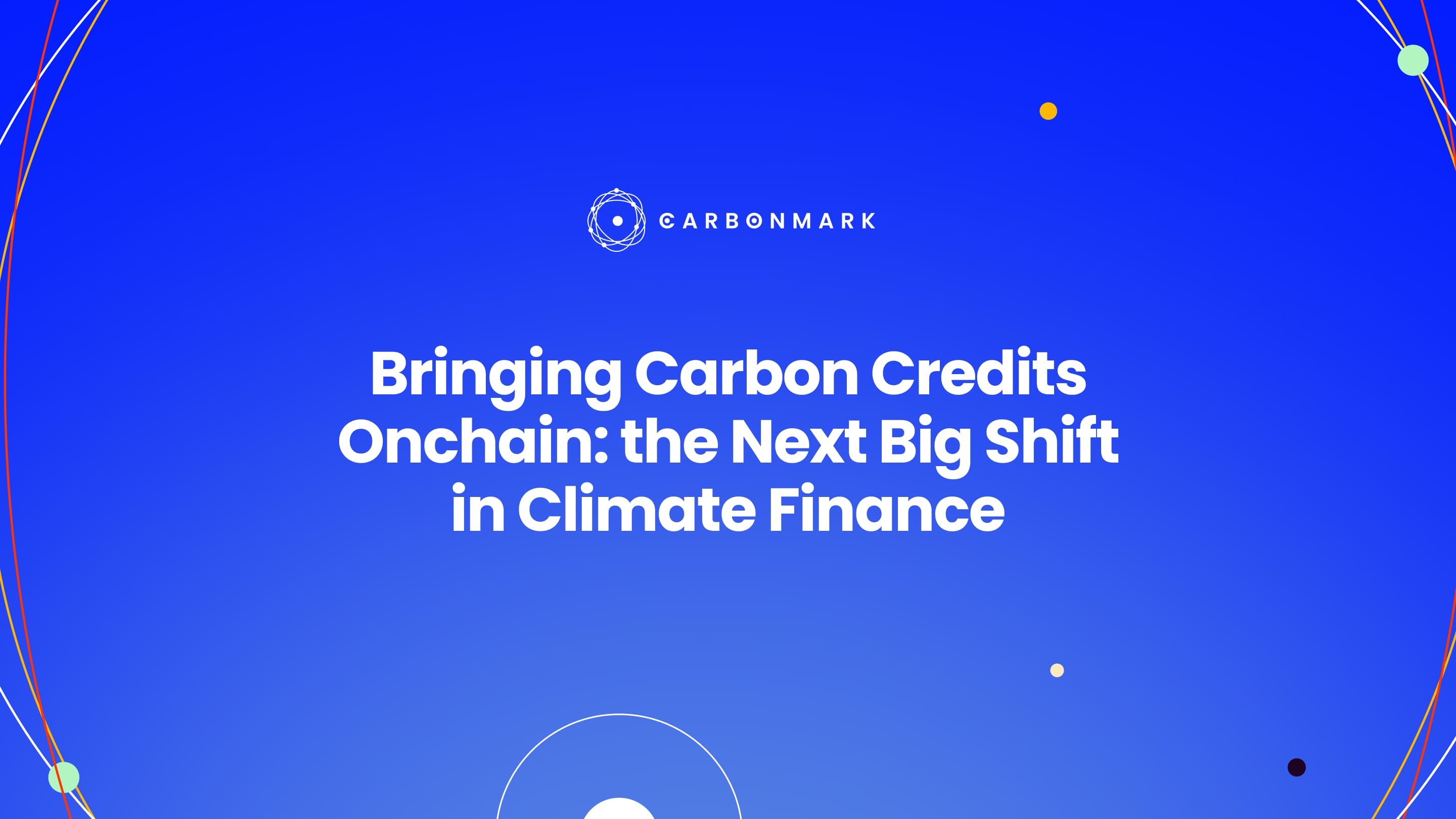 Carbon Credit Tokenization: The Digital Driver of Real-World Environmental Impact