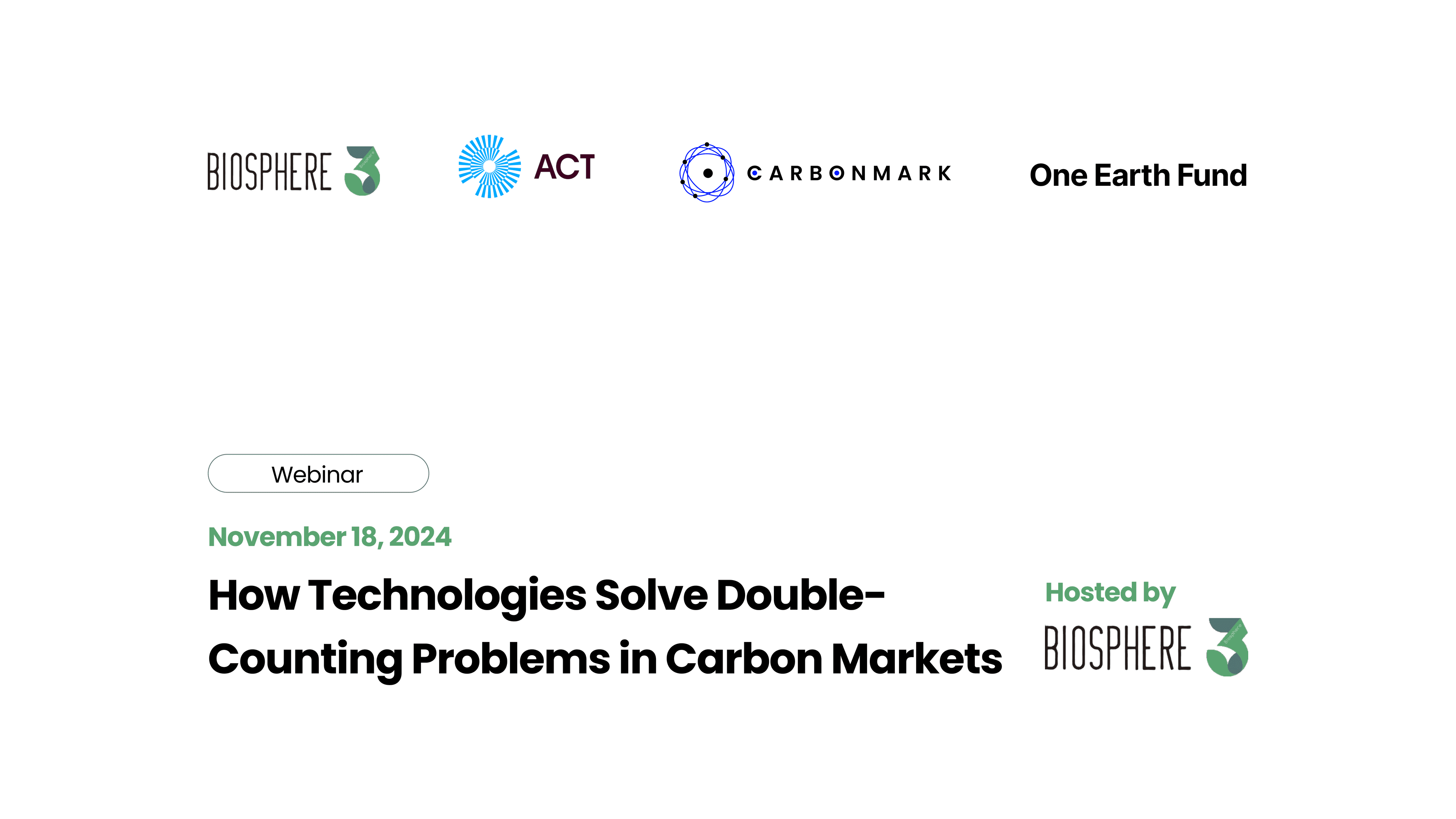 How Technologies Solve Double-Counting Problems in Carbon Markets: Key Takeaways from COP29 Azerbaijan panel