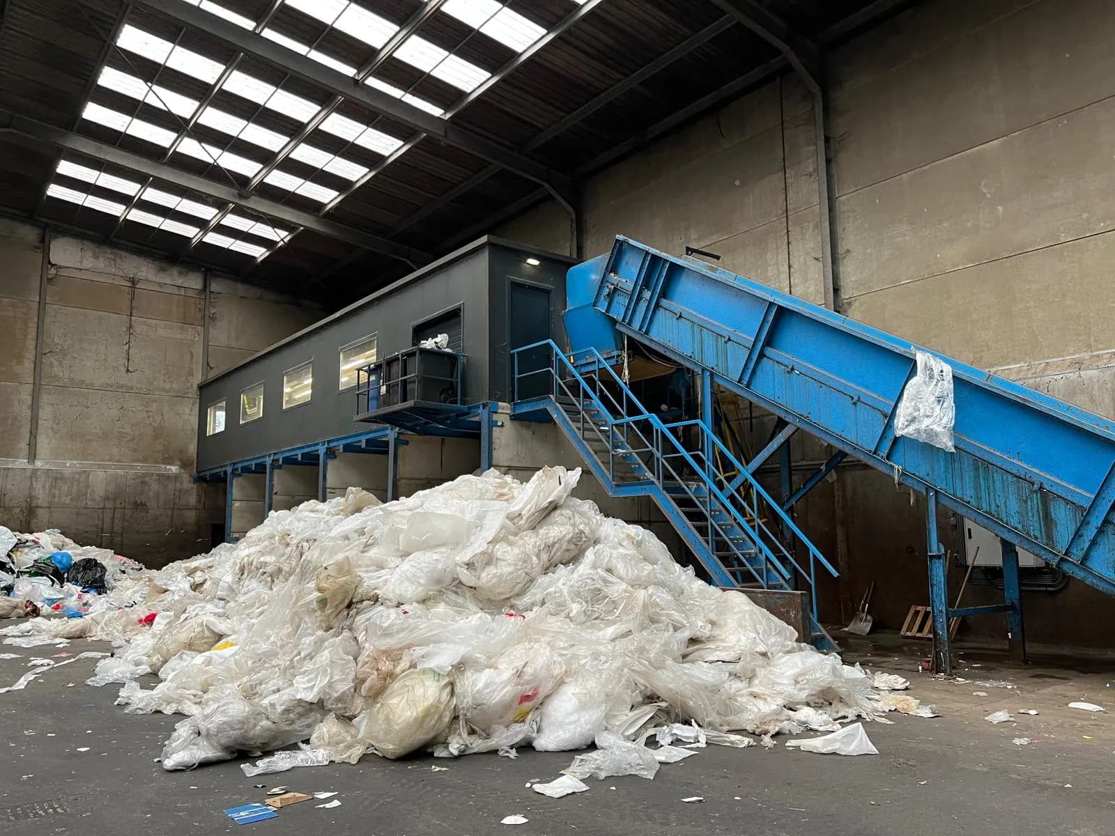 Xworks sorting line at the Netherlands facility