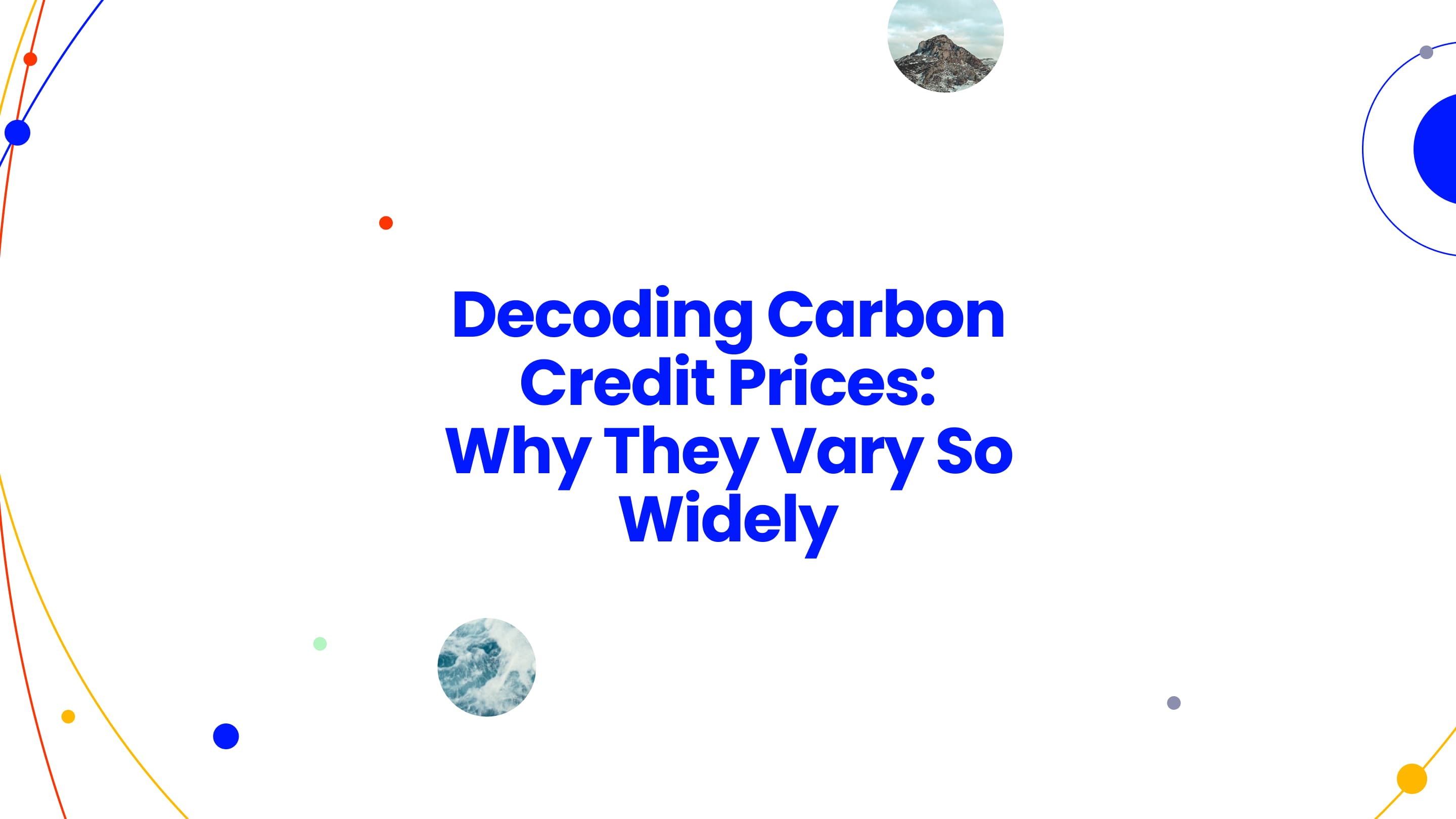 From $1 to $100+: Breaking Down Carbon Credit Pricing in the Voluntary Market